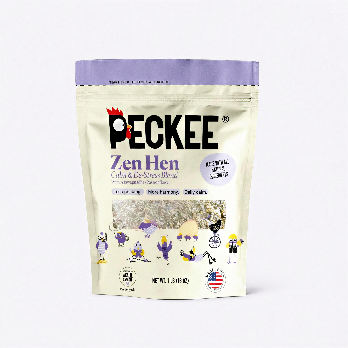 Zen Hen Calm & De-Stress